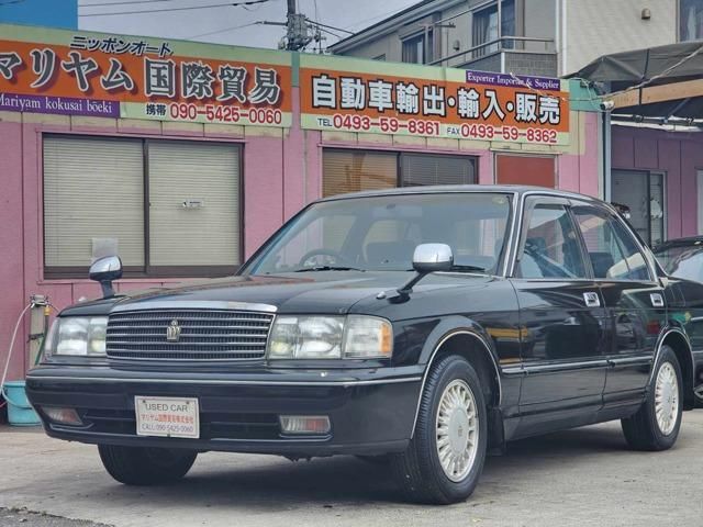 1993 Toyota Crown Sedan 2.0 Super Saloon Extra Black Sedan for sale, Japanese used car export | GULJI TRADERS