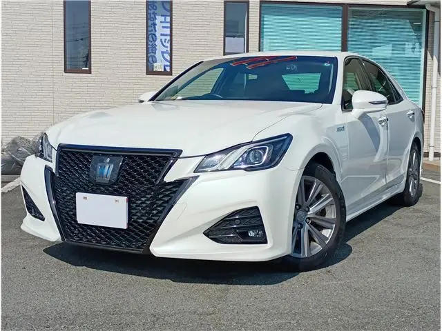 2017 Toyota Crown Sedan Hybrid Athlete SJ-Frontier LTD - photo 1 2017 Toyota Crown Sedan Hybrid Athlete SJ-Frontier LTD Pearl Sedan for sale, Japanese used car export - photo 1 of 80 | GULJI TRADERS