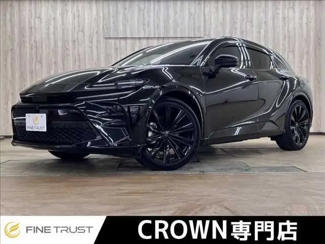 2023 Toyota Crown Sport SPORT Z Black Coupe for sale, Japanese used car export - photo 1 of 50 | GULJI TRADERS
