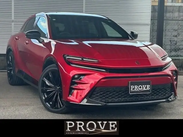 2023 Toyota Crown Sport 2.5 Z E-Four 4WD - photo 1 2023 Toyota Crown Sport 2.5 Z E-Four 4WD Red Coupe for sale, Japanese used car export - photo 1 of 50 | GULJI TRADERS