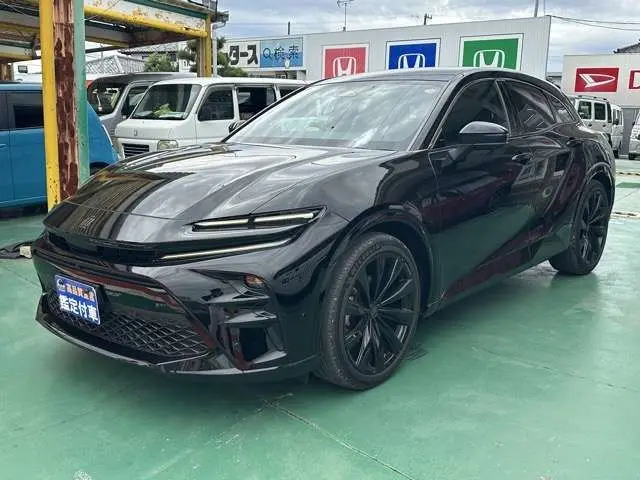 2024 Toyota Crown Sport 2.5 Z 4WD Genuine Display Audio Navigation Function - photo 1 2024 Toyota Crown Sport 2.5 Z 4WD Genuine Display Audio Navigation Function Black Coupe for sale, Japanese used car export - photo 1 of 35 | GULJI TRADERS