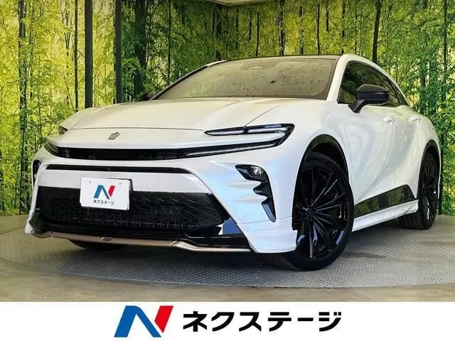 2025 Toyota Crown Sport Z White Coupe for sale, Japanese used car export | GULJI TRADERS