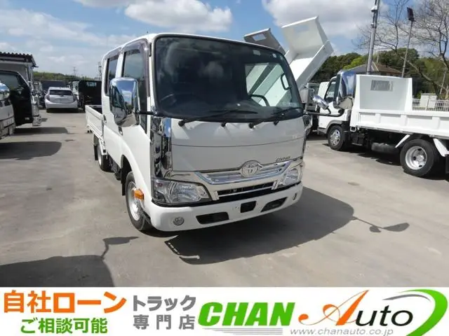 2019 Toyota Dyna Truck 1.15-ton automatic double cab ETC260317 - photo 1 2019 Toyota Dyna Truck 1.15-ton automatic double cab ETC260317 White Color changed Truck for sale, Japanese used car export - photo 1 of 70 | GULJI TRADERS