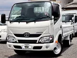 2019 Toyota Dyna Truck Flatbed truck, 1.5t load capacity, gross vehicle weight under 3.5t, compatible with new standard driver's license. White Truck for sale, Japanese used car export - photo 1 of 39 | GULJI TRADERS