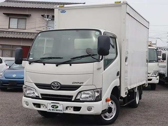 2019 Toyota Dyna Truck Accordion Van, Action Van, Kono Body, Low Floor - photo 1 2019 Toyota Dyna Truck Accordion Van, Action Van, Kono Body, Low Floor White Truck for sale, Japanese used car export - photo 1 of 43 | GULJI TRADERS