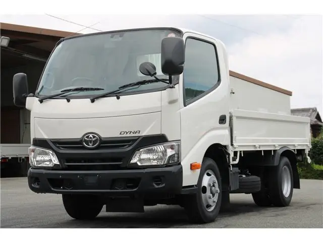 2019 Toyota Dyna Truck Flatbed - 2t, fully low-floor - photo 1 2019 Toyota Dyna Truck Flatbed - 2t, fully low-floor White Truck for sale, Japanese used car export - photo 1 of 67 | GULJI TRADERS
