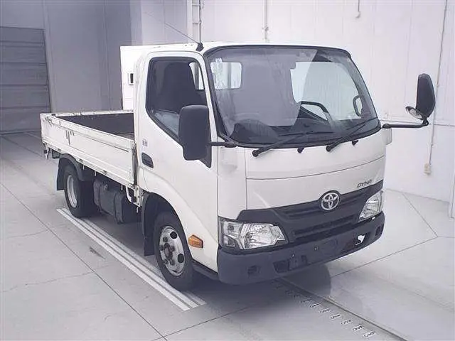 2019 Toyota Dyna Truck 2-ton Full Just Low PCS D-TB - photo 1 2019 Toyota Dyna Truck 2-ton Full Just Low PCS D-TB White Truck for sale, Japanese used car export - photo 1 of 10 | GULJI TRADERS