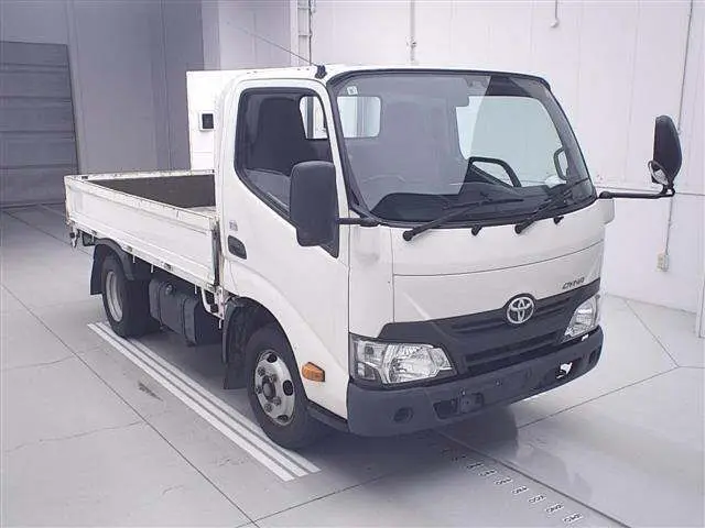 2019 Toyota Dyna Truck 2-ton Full Just Low D-TB PCS - photo 1 2019 Toyota Dyna Truck 2-ton Full Just Low D-TB PCS White Truck for sale, Japanese used car export - photo 1 of 10 | GULJI TRADERS