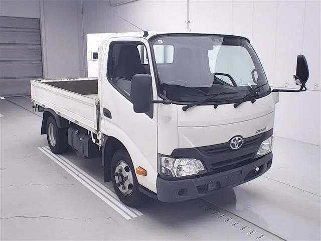2019 Toyota Dyna Truck 2-ton Full Just Low D-TB PCS - photo 1 2019 Toyota Dyna Truck 2-ton Full Just Low D-TB PCS White Truck for sale, Japanese used car export - photo 1 of 10 | GULJI TRADERS