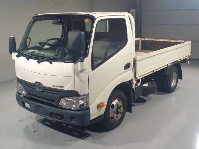 2019 Toyota Dyna Truck - photo 1 2019 Toyota Dyna Truck White Truck for sale, Japanese used car export - photo 1 of 8 | GULJI TRADERS