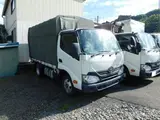 2019 Toyota Dyna Truck 2t full low floor 4 number hood removal possible 6AT White Truck for sale, Japanese used car export - photo 1 of 3 | GULJI TRADERS