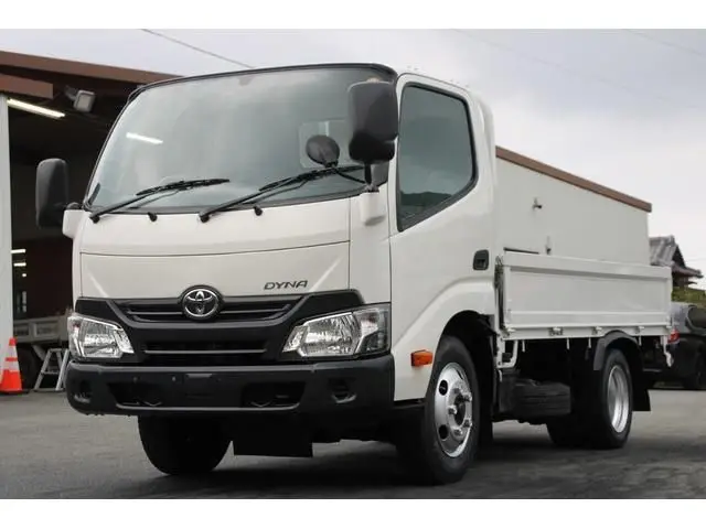 2019 Toyota Dyna Truck Flatbed 2t Low-floor - photo 1 2019 Toyota Dyna Truck Flatbed 2t Low-floor White Truck for sale, Japanese used car export - photo 1 of 9 | GULJI TRADERS