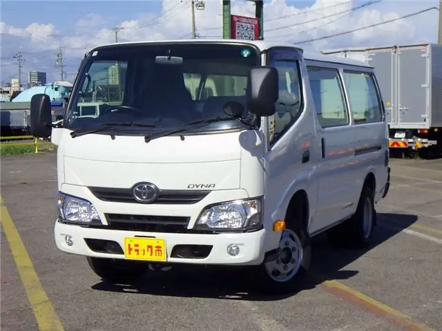 2020 Toyota Dyna Truck Route van 1.25t rear double door 5MT - photo 1 2020 Toyota Dyna Truck Route van 1.25t rear double door 5MT White Truck for sale, Japanese used car export - photo 1 of 50 | GULJI TRADERS