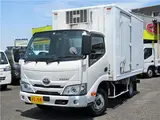 2020 Toyota Dyna Truck Low-temperature refrigerated truck, left-side door, reduced braking system, keyless entry, 6-speed manual transmission. White Truck for sale, Japanese used car export - photo 1 of 49 | GULJI TRADERS