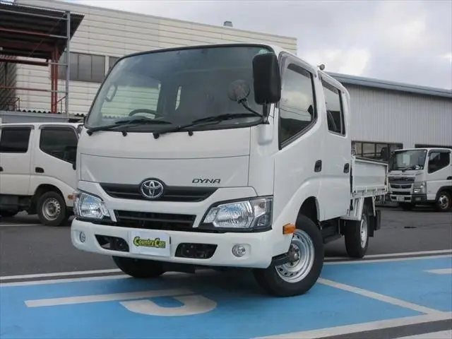 2020 Toyota Dyna Truck double cab White Truck for sale, Japanese used car export - photo 1 of 24 | GULJI TRADERS
