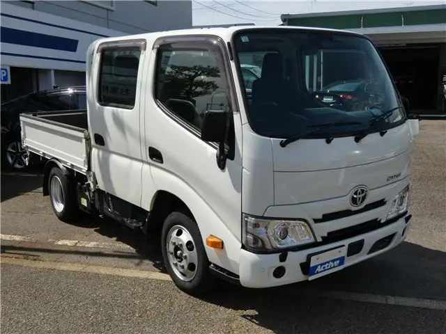 2021 Toyota Dyna Truck 4WD Double Cab White Truck for sale, Japanese used car export - photo 1 of 33 | GULJI TRADERS