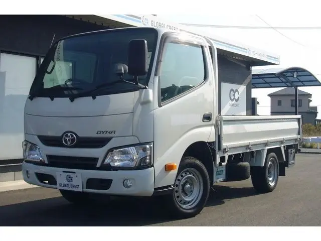 2021 Toyota Dyna Truck S Single Just Low 1200kg Automatic Vinyl Sheet Cover White Truck for sale, Japanese used car export - photo 1 of 20 | GULJI TRADERS