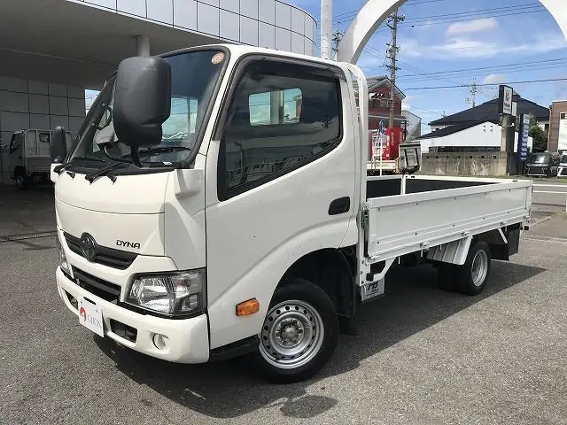 2021 Toyota Dyna Truck Gifu Prefecture, Automatic Transmission, Standard Driver's License, Diesel, Long, Flatbed, Dual Tires, 1.45t Load Capacity - photo 1 2021 Toyota Dyna Truck Gifu Prefecture, Automatic Transmission, Standard Driver's License, Diesel, Long, Flatbed, Dual Tires, 1.45t Load Capacity White Truck for sale, Japanese used car export - photo 1 of 48 | GULJI TRADERS
