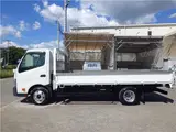 2021 Toyota Dyna Truck Flatbed, 3-ton, long, wide, manual transmission, diesel. White Truck for sale, Japanese used car export - photo 3 of 43 | GULJI TRADERS
