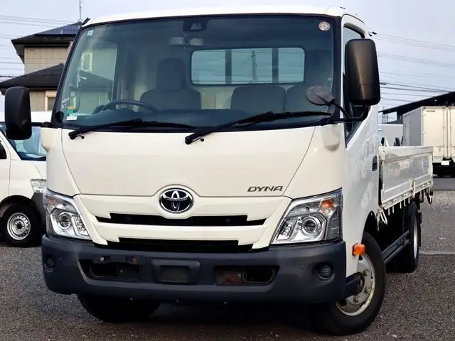 2021 Toyota Dyna Truck Flatbed, 2-ton load capacity, wide long, low-floor, gross vehicle weight less than 5 tons - photo 1 2021 Toyota Dyna Truck Flatbed, 2-ton load capacity, wide long, low-floor, gross vehicle weight less than 5 tons White Truck for sale, Japanese used car export - photo 1 of 6 | GULJI TRADERS
