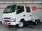 2021 Toyota Dyna Truck Double cab, 1-ton capacity, diesel engine, 5-speed manual transmission, steel bed, compliant with new driver's licenses. White Truck for sale, Japanese used car export - photo 1 of 80 | GULJI TRADERS