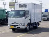 2021 Toyota Dyna Truck Low-temperature refrigerated/freezer truck, 2-ton capacity, standby mode, -30 degrees Celsius, standard 10-foot length, left-side door. White Truck for sale, Japanese used car export - photo 1 of 51 | GULJI TRADERS