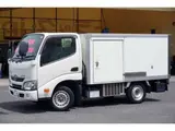 2021 Toyota Dyna Truck Short frozen 1 ton side-loaded White Truck for sale, Japanese used car export - photo 1 of 39 | GULJI TRADERS