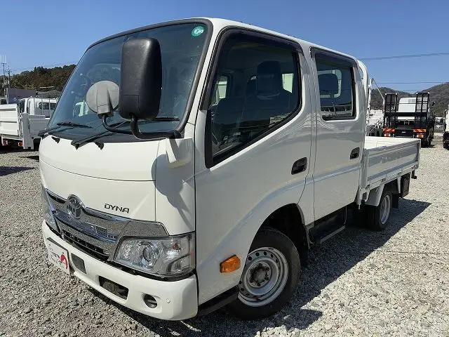 2022 Toyota Dyna Truck Tokushima Prefecture, 1-ton capacity, double cab, 5-speed manual transmission, under 3.5 tons. - photo 1 2022 Toyota Dyna Truck Tokushima Prefecture, 1-ton capacity, double cab, 5-speed manual transmission, under 3.5 tons. White Truck for sale, Japanese used car export - photo 1 of 54 | GULJI TRADERS