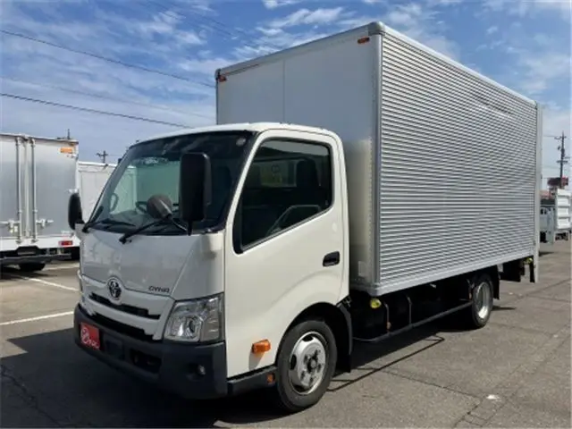 2023 Toyota Dyna Truck 2-ton wide long aluminum van PG - photo 1 2023 Toyota Dyna Truck 2-ton wide long aluminum van PG White Truck for sale, Japanese used car export - photo 1 of 55 | GULJI TRADERS