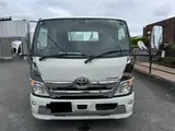2023 Toyota Dyna Truck Car carrier, full flat, tire securing. White Truck for sale, Japanese used car export - photo 5 of 5 | GULJI TRADERS