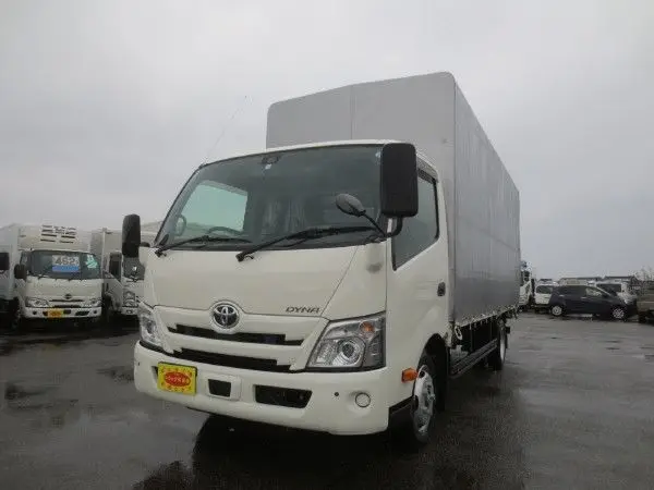 2023 Toyota Dyna Truck Power gate (jump type), N/A 2WD White Truck for sale, Japanese used car export - photo 1 of 21 | GULJI TRADERS