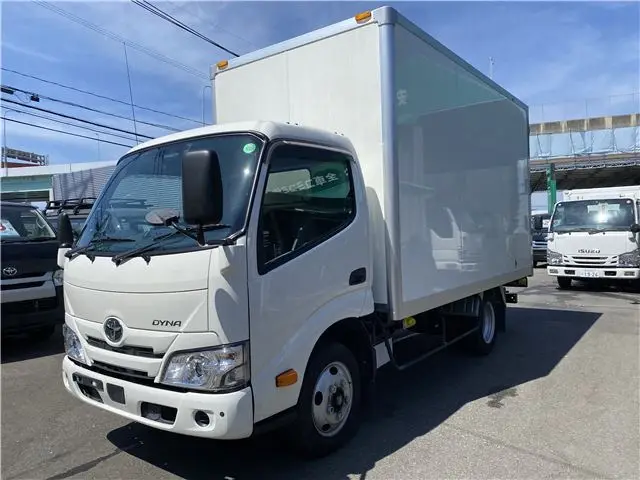 2024 Toyota Dyna Truck Base grade 2-ton semi-long panel van White Truck for sale, Japanese used car export - photo 1 of 18 | GULJI TRADERS