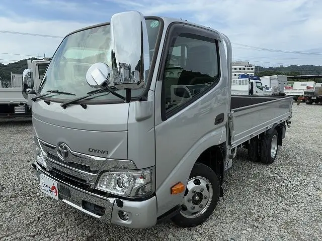 2024 Toyota Dyna Truck Tokushima Prefecture, 4WD, 1.4t load capacity, flatbed, 5-speed manual transmission, one owner - photo 1 2024 Toyota Dyna Truck Tokushima Prefecture, 4WD, 1.4t load capacity, flatbed, 5-speed manual transmission, one owner Silver Truck for sale, Japanese used car export - photo 1 of 53 | GULJI TRADERS