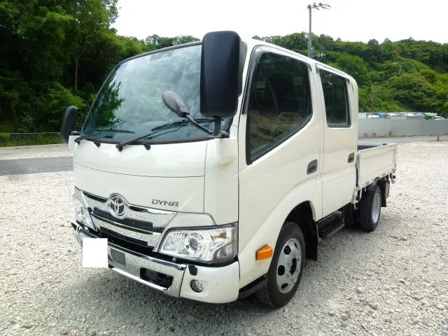 2026 Toyota Dyna Truck No power tailgate, not applicable, 2WD White Truck for sale, Japanese used car export | GULJI TRADERS