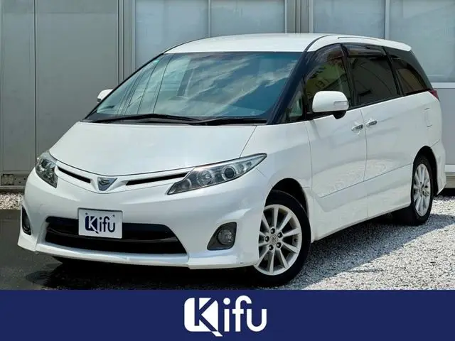 2010 Toyota Estima 2.4 Aeras G Edition ★ AIS Inspected ★ Rating 4 points ★ Interior C Pearl Van for sale, Japanese used car export - photo 1 of 51 | GULJI TRADERS