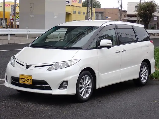 2010 Toyota Estima 2.4 Aeras 4WD - photo 1 2010 Toyota Estima 2.4 Aeras 4WD Pearl Van for sale, Japanese used car export - photo 1 of 46 | GULJI TRADERS