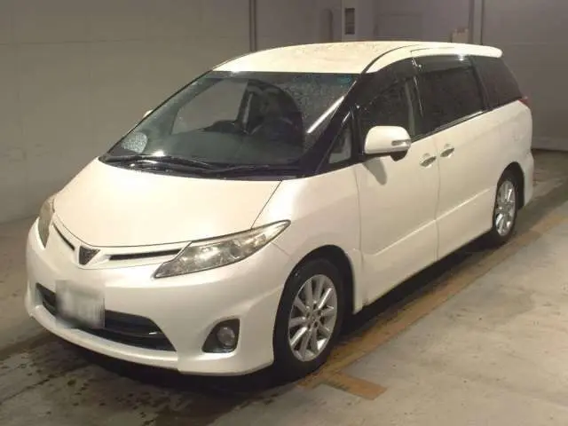 2010 Toyota Estima Aeras G Edition - photo 1 2010 Toyota Estima Aeras G Edition Pearl Van for sale, Japanese used car export - photo 1 of 8 | GULJI TRADERS