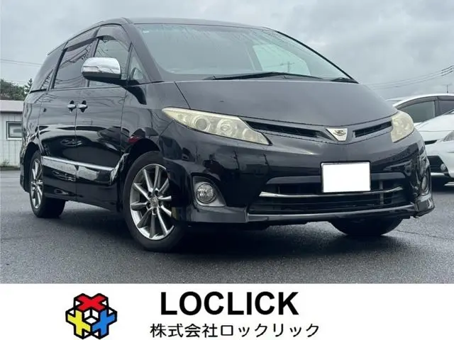 2011 Toyota Estima 2.4 Aeras 20th Anniversary Edition Black Van for sale, Japanese used car export - photo 1 of 18 | GULJI TRADERS