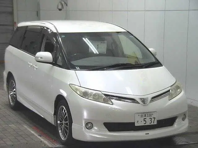 2011 Toyota Estima 4WD X Pearl Van for sale, Japanese used car export - photo 1 of 6 | GULJI TRADERS