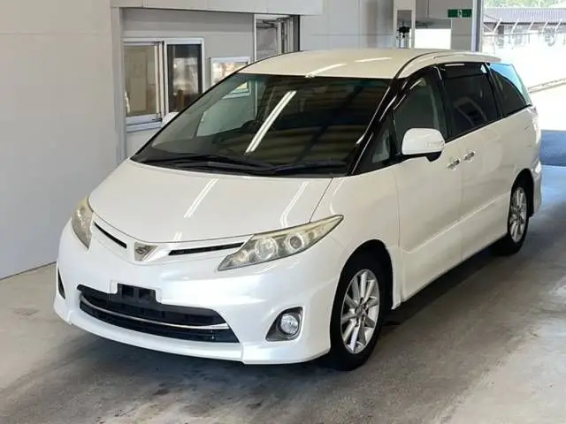 2011 Toyota Estima Aeras G Edition - photo 1 2011 Toyota Estima Aeras G Edition Pearl Van for sale, Japanese used car export - photo 1 of 5 | GULJI TRADERS