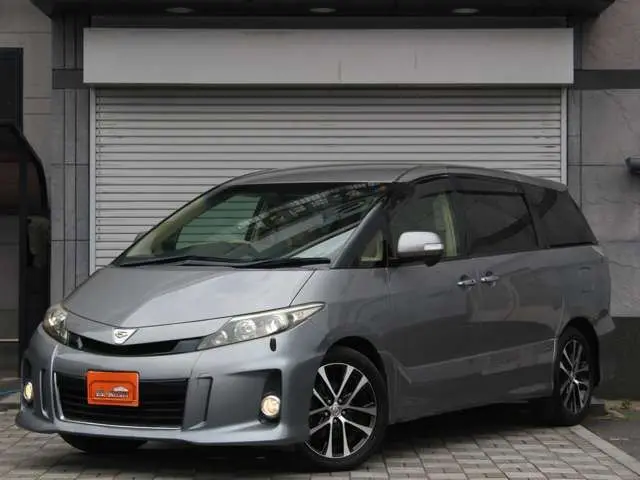 2012 Toyota Estima 3.5 Aeras ★ Inspected by third-party organization AIS ★ Rating 4 Blue Van for sale, Japanese used car export - photo 1 of 45 | GULJI TRADERS