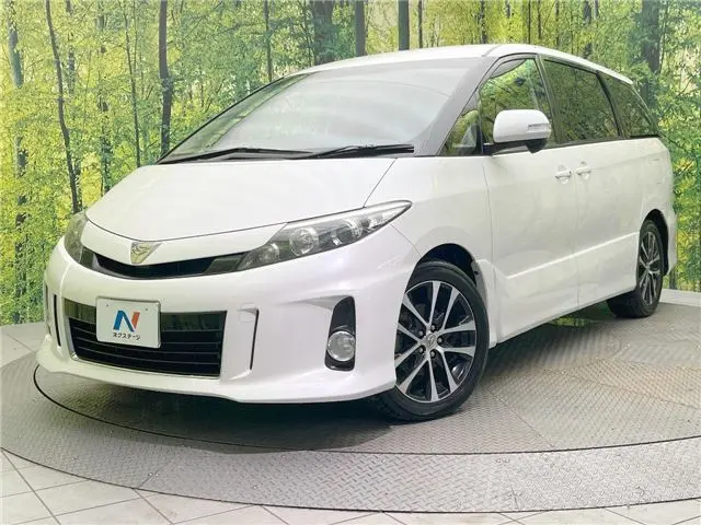 2012 Toyota Estima Aeras Pearl Van for sale, Japanese used car export - photo 1 of 30 | GULJI TRADERS