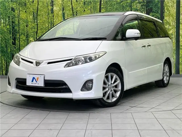 2012 Toyota Estima 2.4 Aeras G Edition Pearl Van for sale, Japanese used car export - photo 1 of 30 | GULJI TRADERS