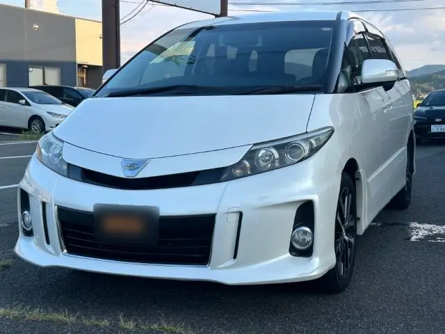 2012 Toyota Estima Aeras - photo 1 2012 Toyota Estima Aeras Pearl Van for sale, Japanese used car export - photo 1 of 29 | GULJI TRADERS