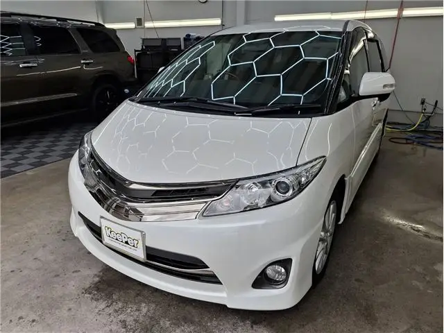 2012 Toyota Estima 2.4 Aeras G-ED Pearl Van for sale, Japanese used car export - photo 1 of 20 | GULJI TRADERS