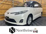 2012 Toyota Estima Aeras 4WD White Van for sale, Japanese used car export - photo 1 of 42 | GULJI TRADERS