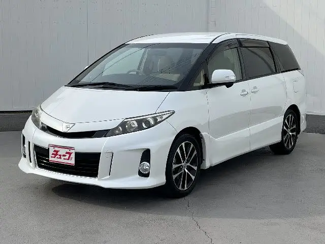 2012 Toyota Estima Aeras Navi TV WPSD Key Free [AIS Completed] Pearl Van for sale, Japanese used car export - photo 1 of 28 | GULJI TRADERS