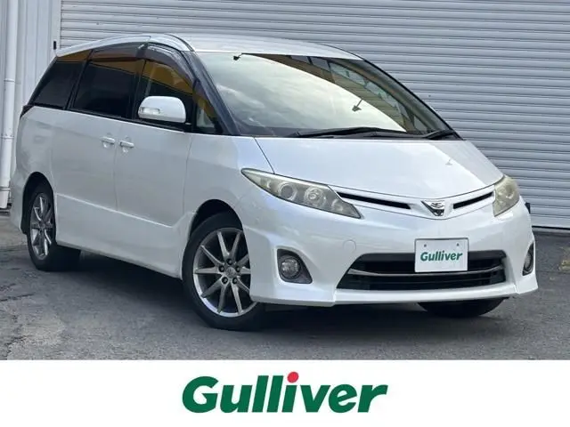 2012 Toyota Estima Aeras Leather Package Pearl Van for sale, Japanese used car export - photo 1 of 24 | GULJI TRADERS