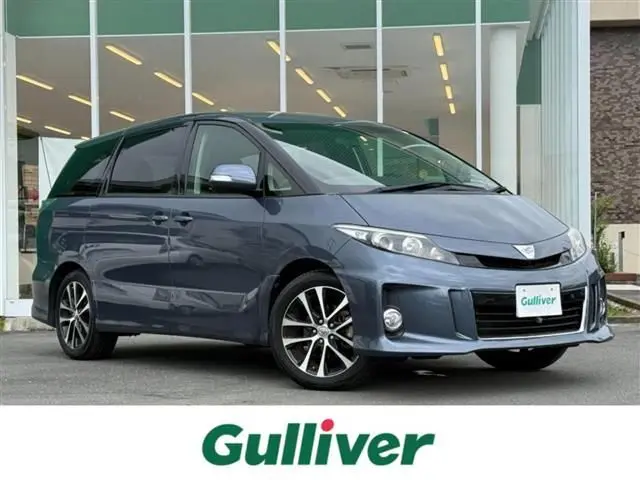 2012 Toyota Estima Aeras Blue Van for sale, Japanese used car export - photo 1 of 24 | GULJI TRADERS