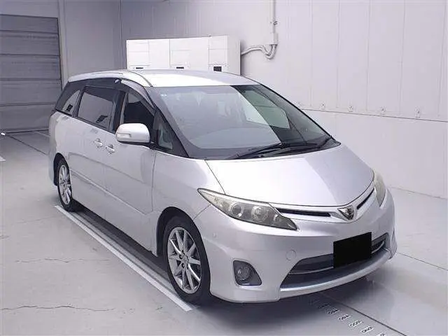 2012 Toyota Estima Aeras Leather PKG - photo 1 2012 Toyota Estima Aeras Leather PKG Silver Van for sale, Japanese used car export - photo 1 of 11 | GULJI TRADERS